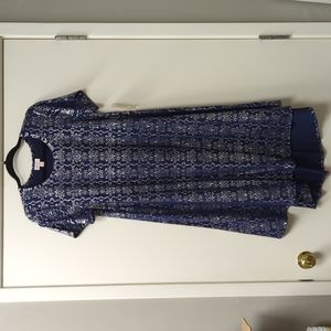 LuLaRoe small Elegant Carly Dress